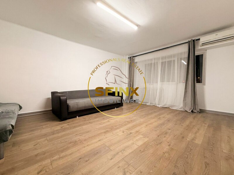 Virtutii, garsoniera 42 mp, parter, pretabil salon/amanet