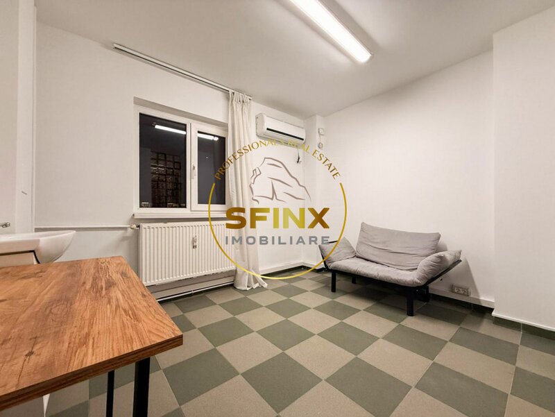 Virtutii, garsoniera 42 mp, parter, pretabil salon/amanet